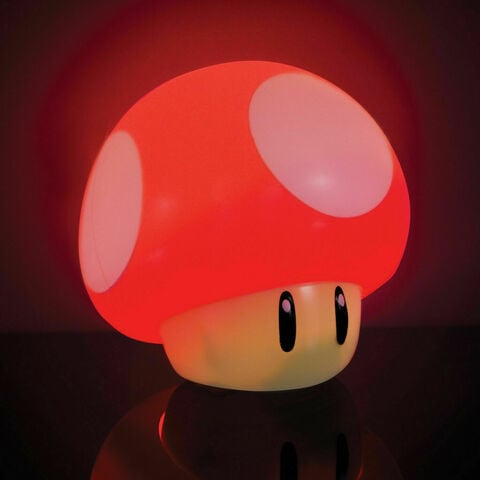 Lampe - Super Mario - Champignon Rouge